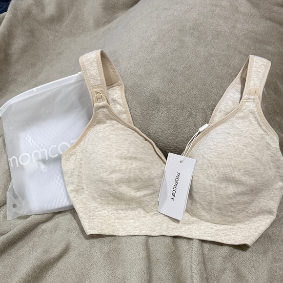 Momcozy Other - NWT Momcozy nursing Soft Beige Bra